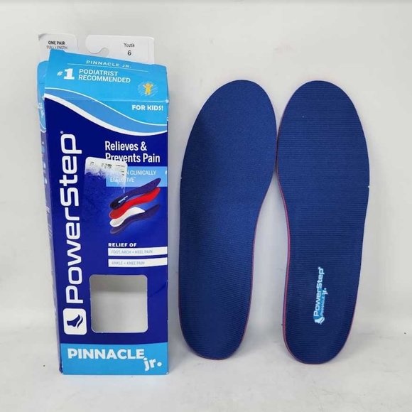 Powerstep Shoes Big Kids 6 Powerstep Pinnacle Jr Full Length